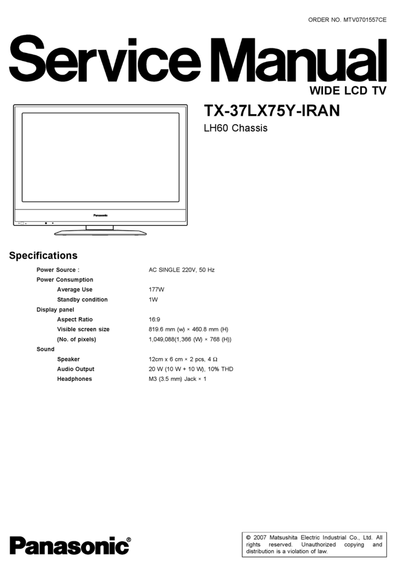 Panasonic TX-37LX75Y-IRAN User manual