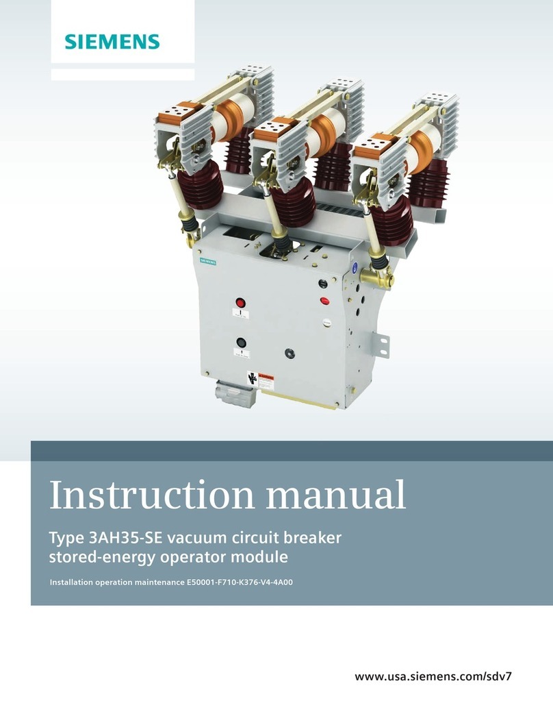 Siemens 3AH35-SE Series User manual