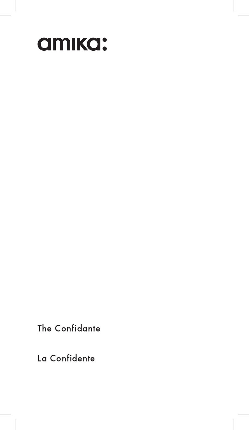 Amika The Confidante User manual