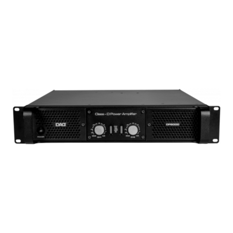 DAD DP8000 User manual