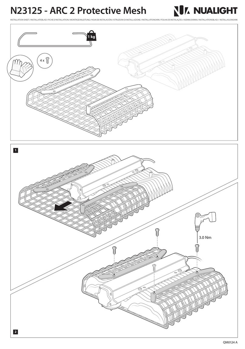 Nualight N23125 Installation sheet
