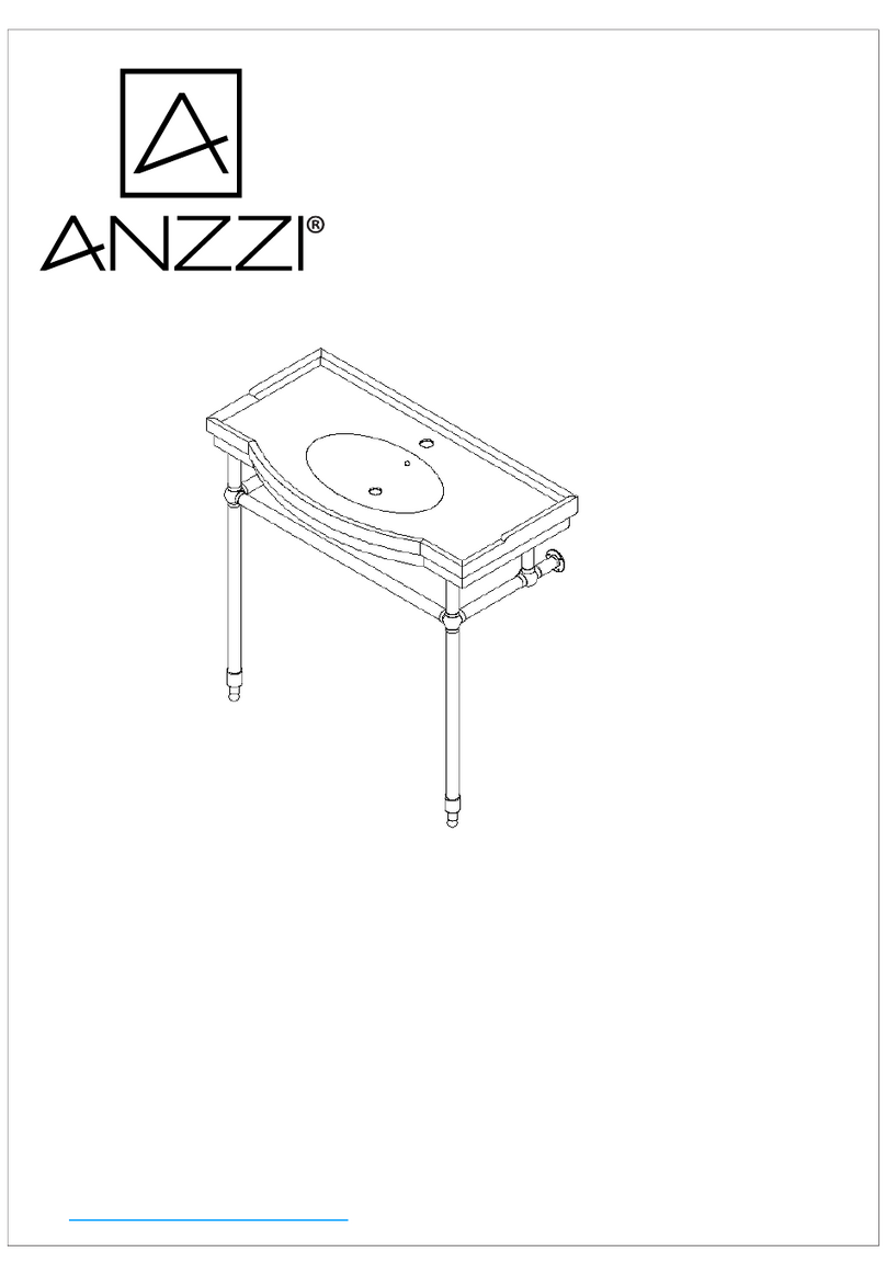Anzzi CS-FRKD00 Series User manual