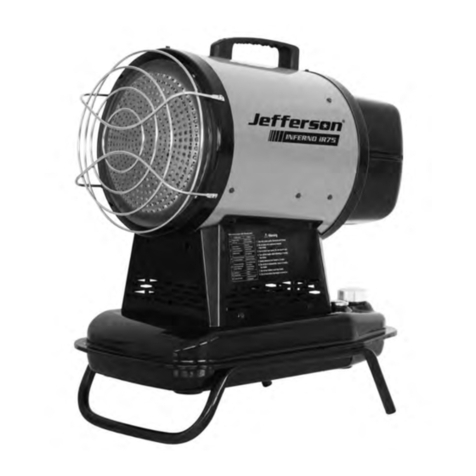 Jefferson Professional Tools & Equipment INFERNO iR75 user manual Jefferson Professional Tools & Equipment INFERNO iR75 user manual