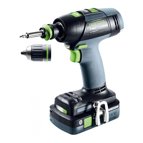 Festool T18+3 User manual