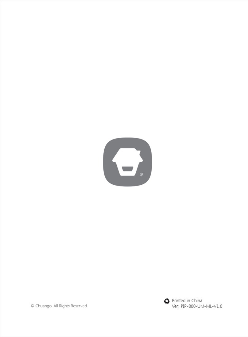 Chuango PIR-800 User manual