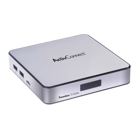 promethean ActivConnect G Series quick start guide