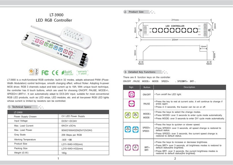 Ltech LT-3900 User manual