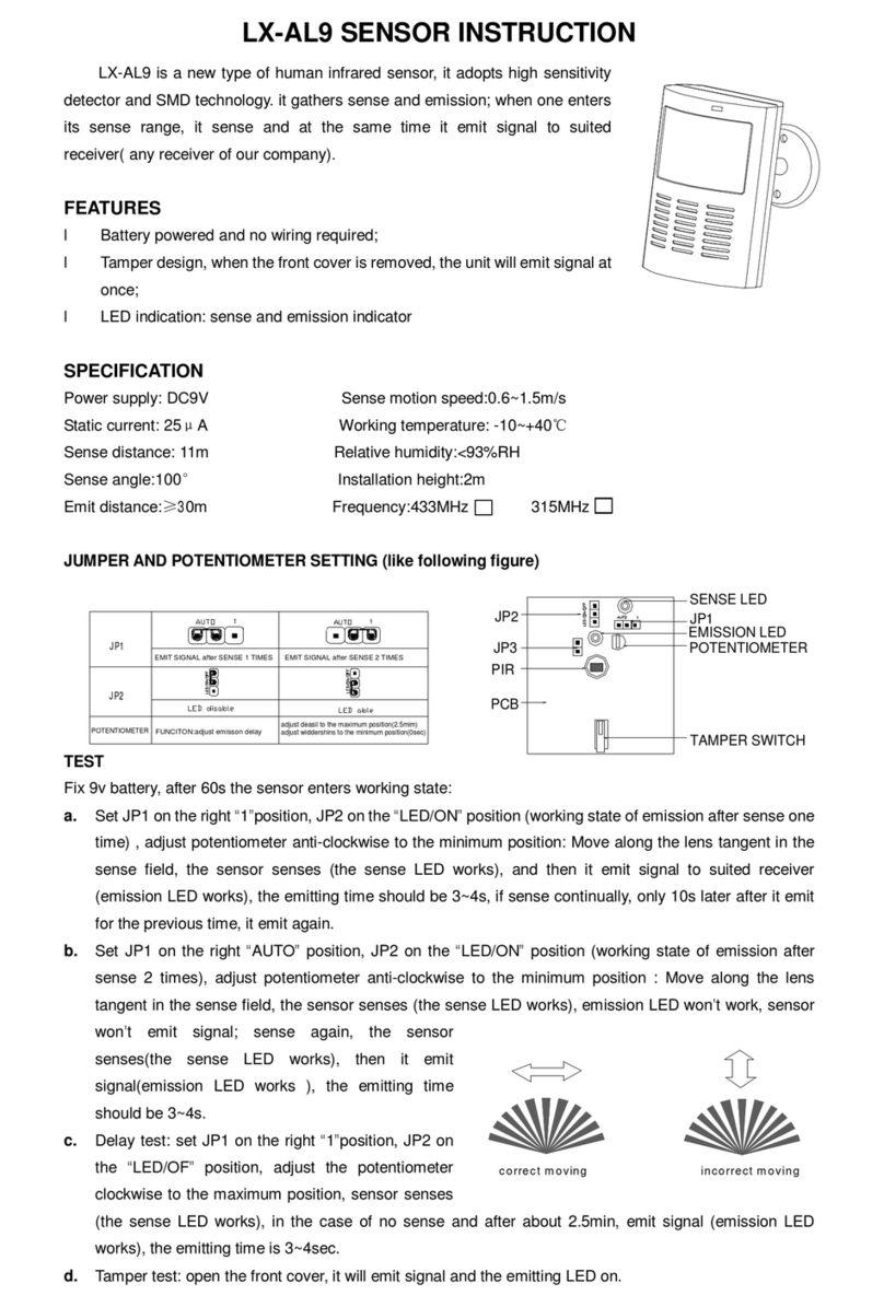 Lexing LX-AL9 User manual