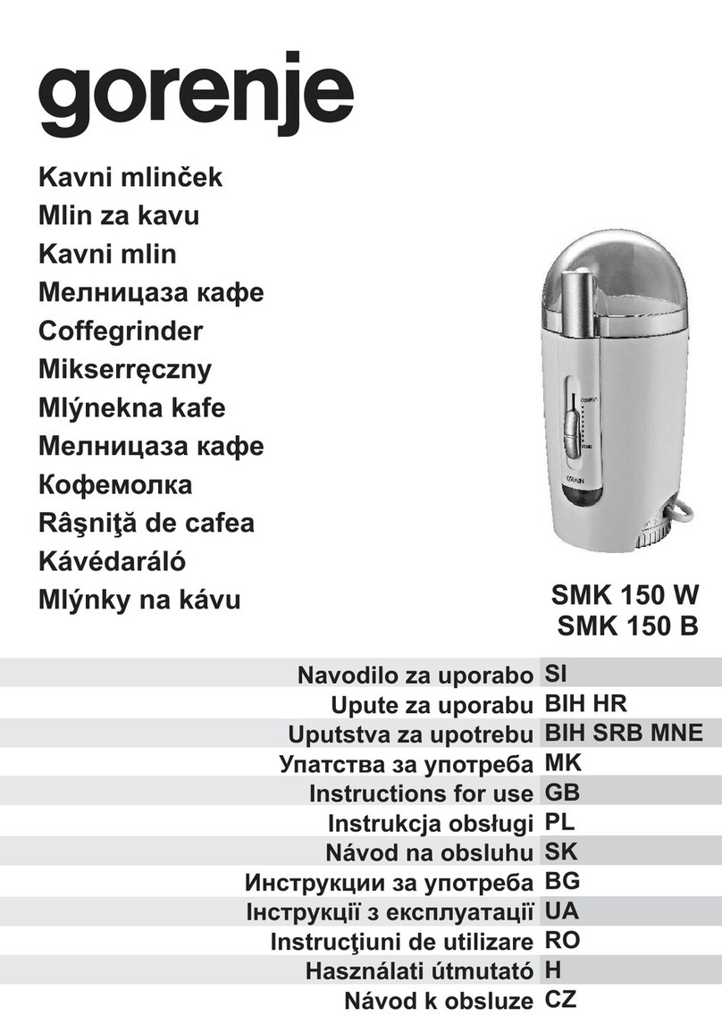 Gorenje SMK 150 W Instructions for use