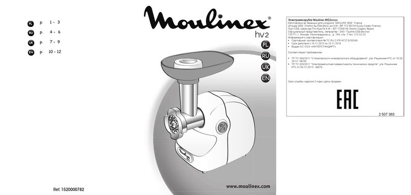Moulinex LS-123456 User manual Moulinex LS-123456 User manual