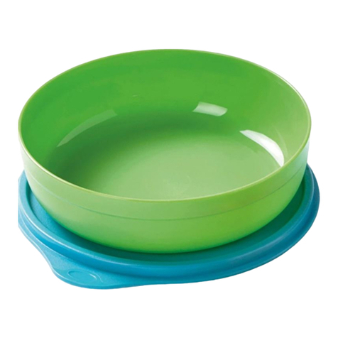 Tupperware Feeding Bowl/Plate User manual