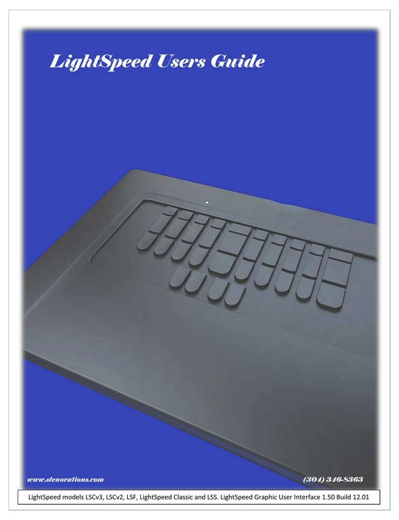 Lightspeed LSCv3 User manual