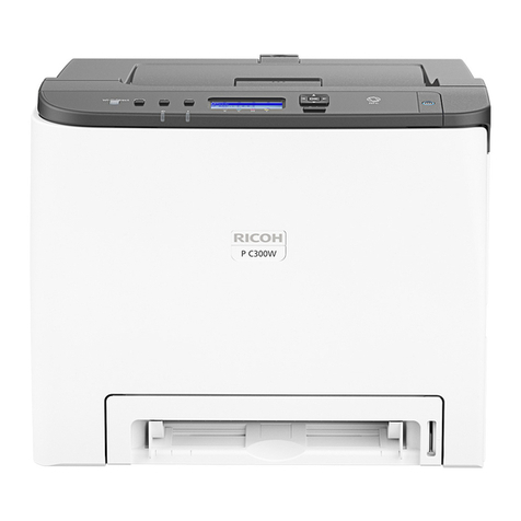 Ricoh P C300W Field service manual