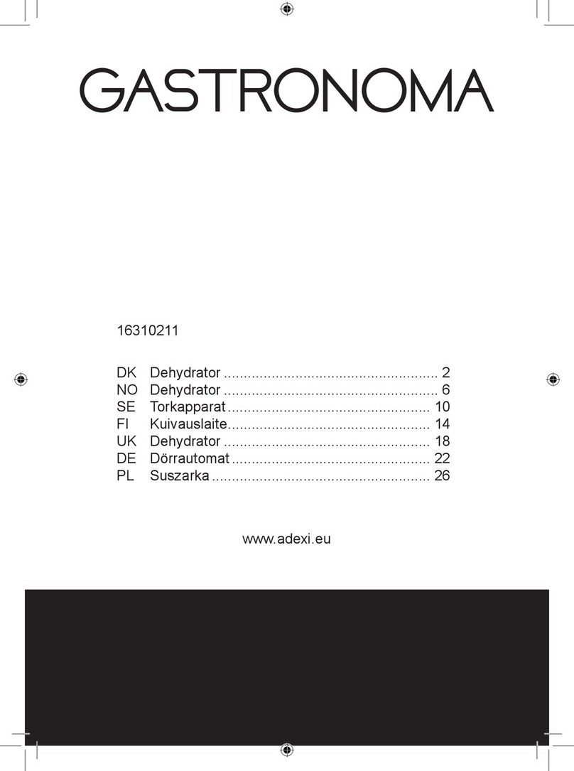 Adexi GASTRONOMA 16310211 manual