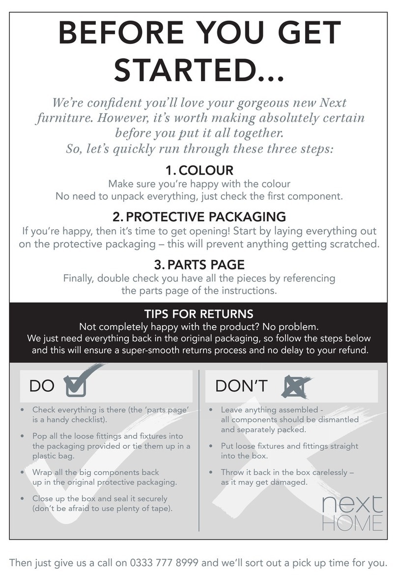 Next 406366 User manual