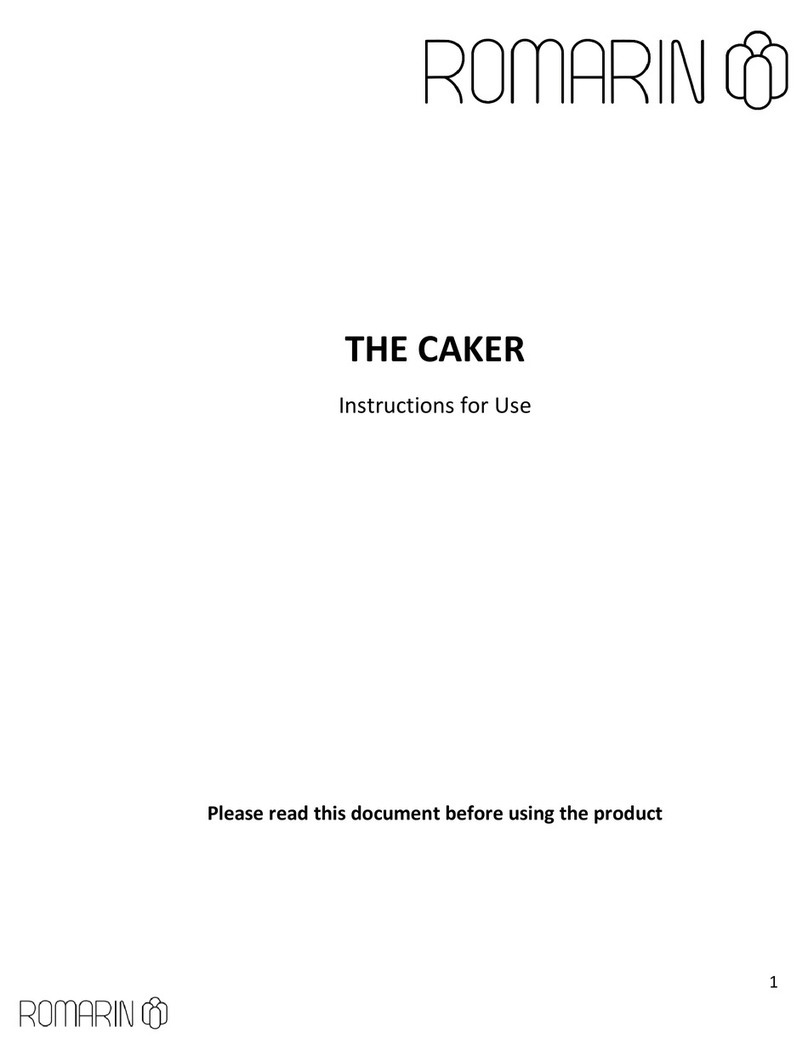 RoMarin THE CAKER User manual