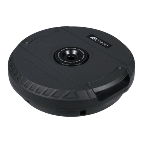 Audiodesign ESX Vision VS1100P manual