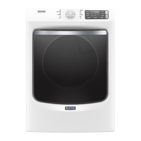Maytag 8TMGD6630HW User manual