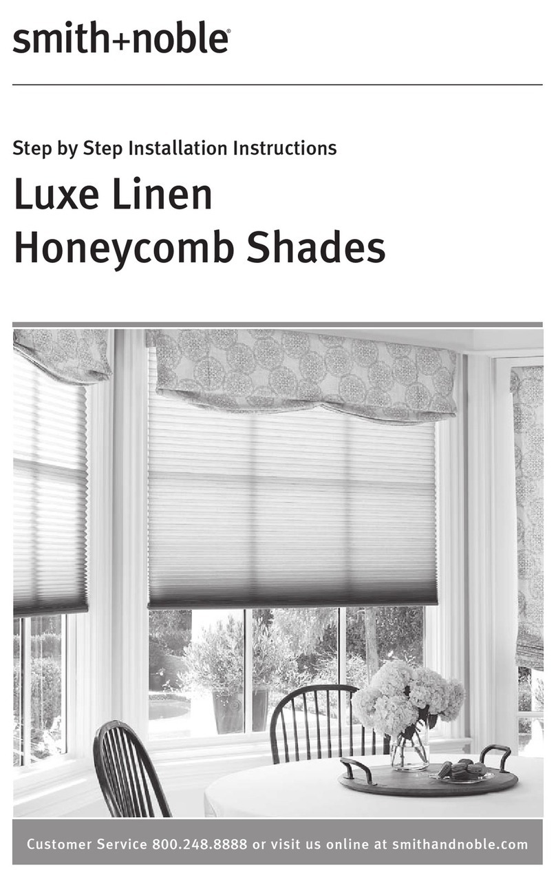Smith & Noble Luxe Linen Honeycomb Shades Step by step installation instructions Smith & Noble Luxe Linen Honeycomb Shades Step by step installation instructions