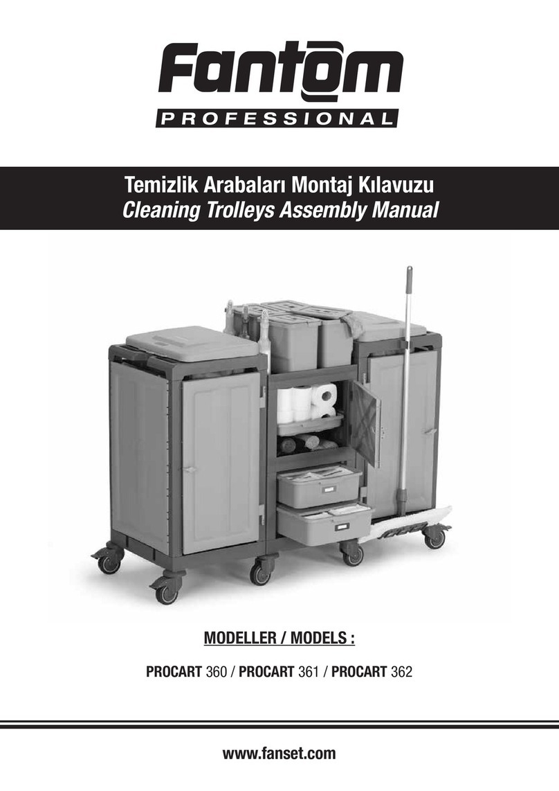 Fantom Professional PROCART 360 Assembly manual Fantom Professional PROCART 360 Assembly manual