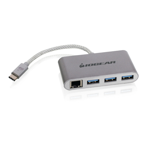 IOGear Gigalinq GUH3C34 User manual