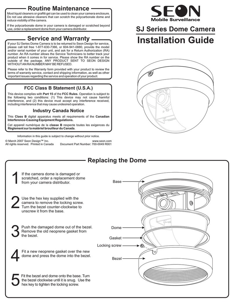SEON SJ Series User manual