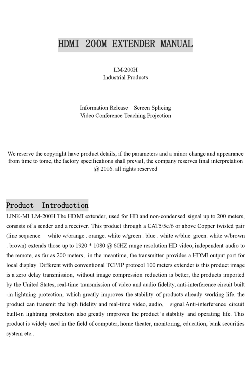 LINK-MI LM-200H User manual