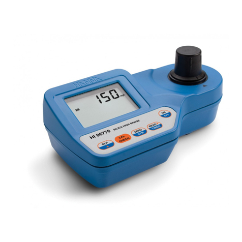 Hanna Instruments HI 96700 instruction manual
