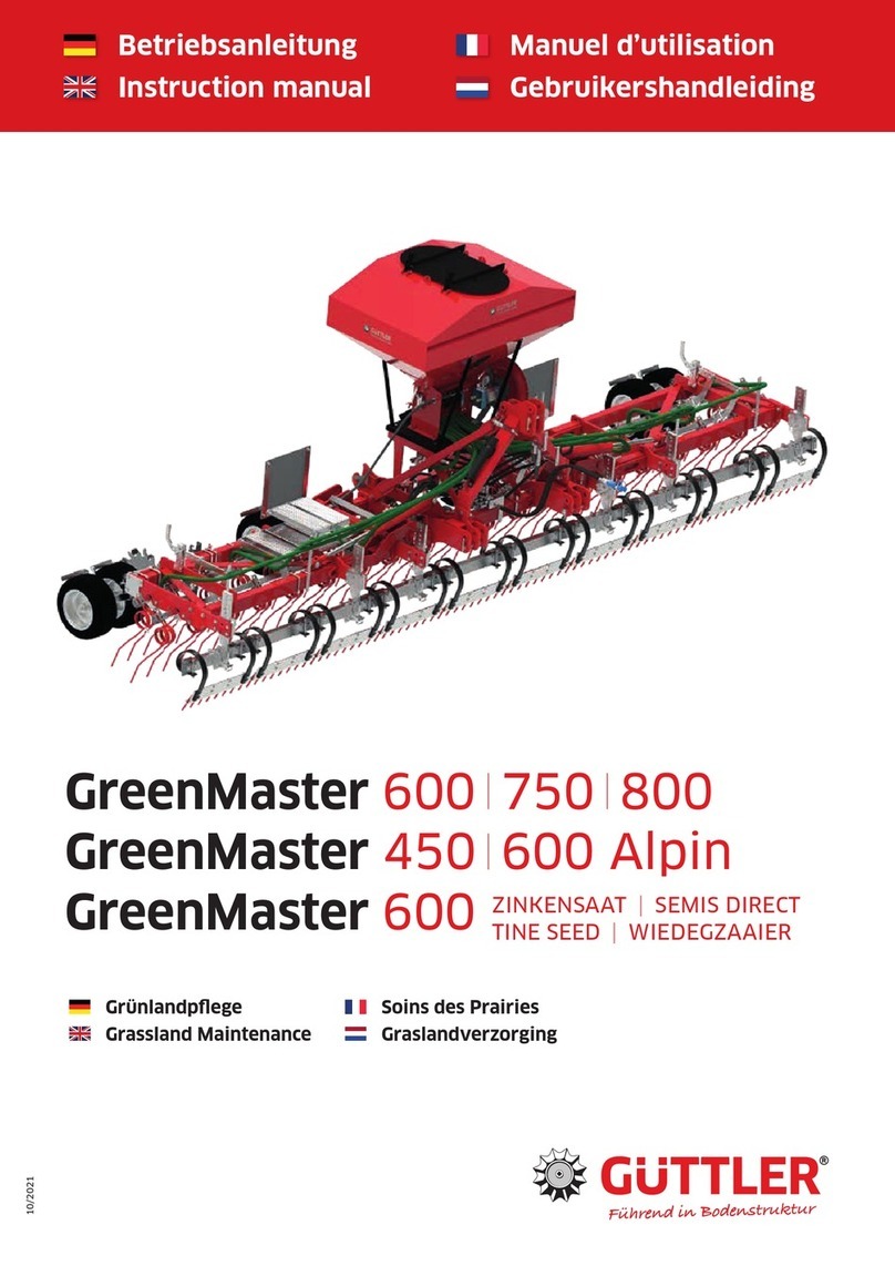 Güttler GreenMaster 600 instruction manual