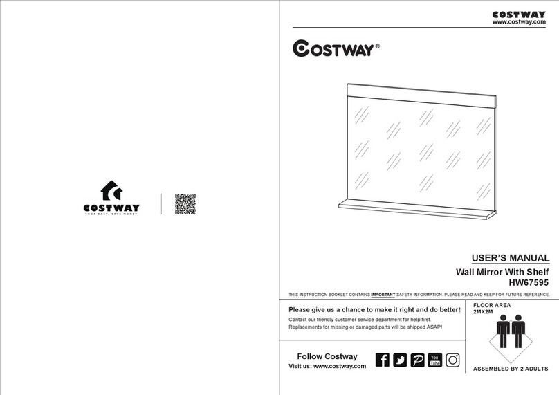 Costway HW67595 user manual