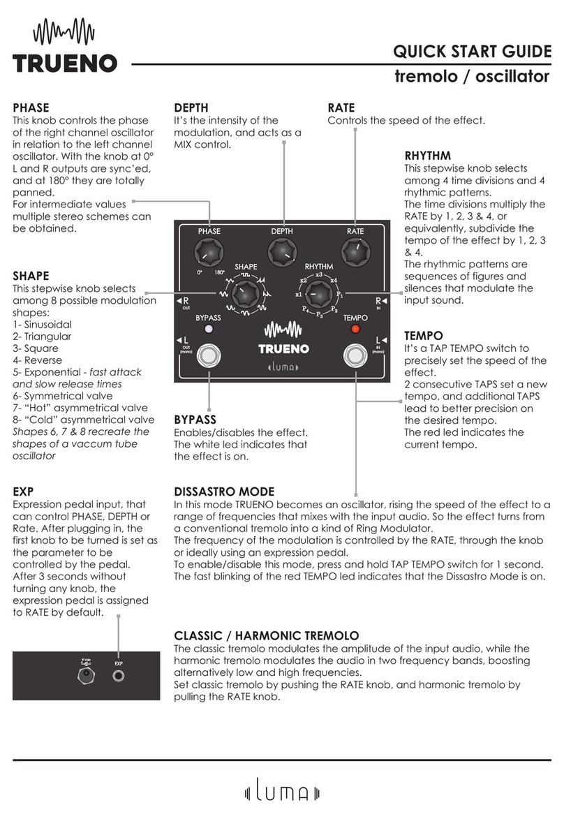 Luma TRUENO quick start guide