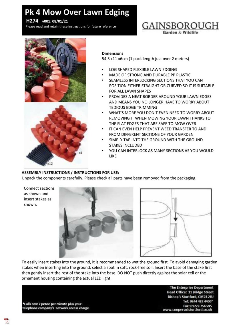 Gainsborough H274 Instructions for use