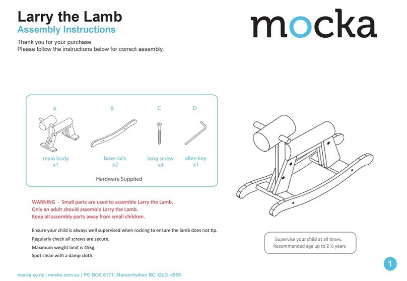 Mocka Larry the Lamb User manual