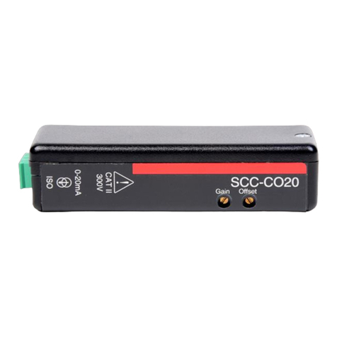 National Instruments Isolated Current Output Module SCC-CO20 User manual