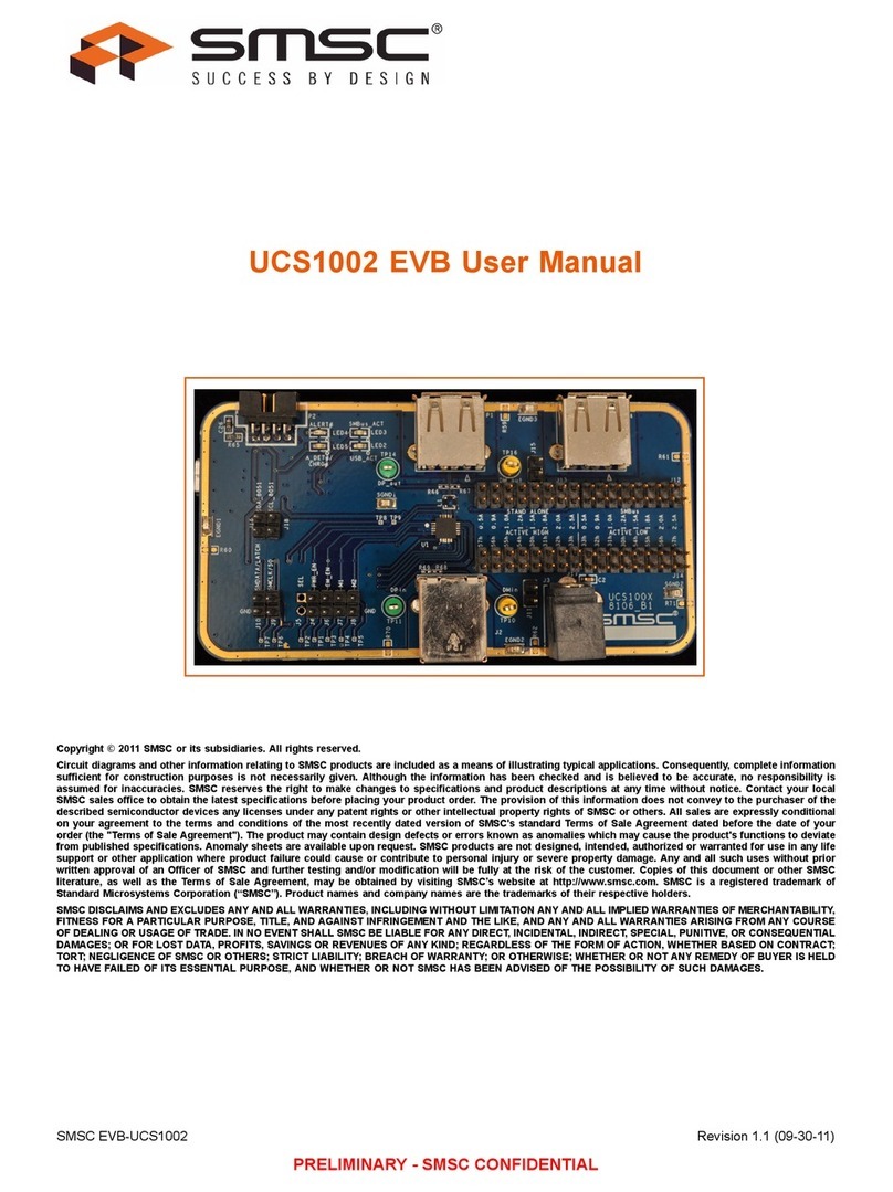 SMSC UCS1002 EVB User manual