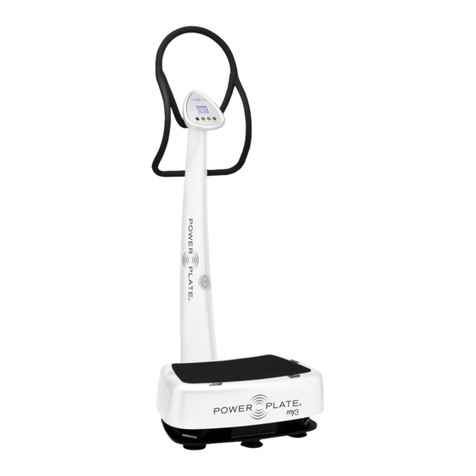 Power Plate my3 User manual