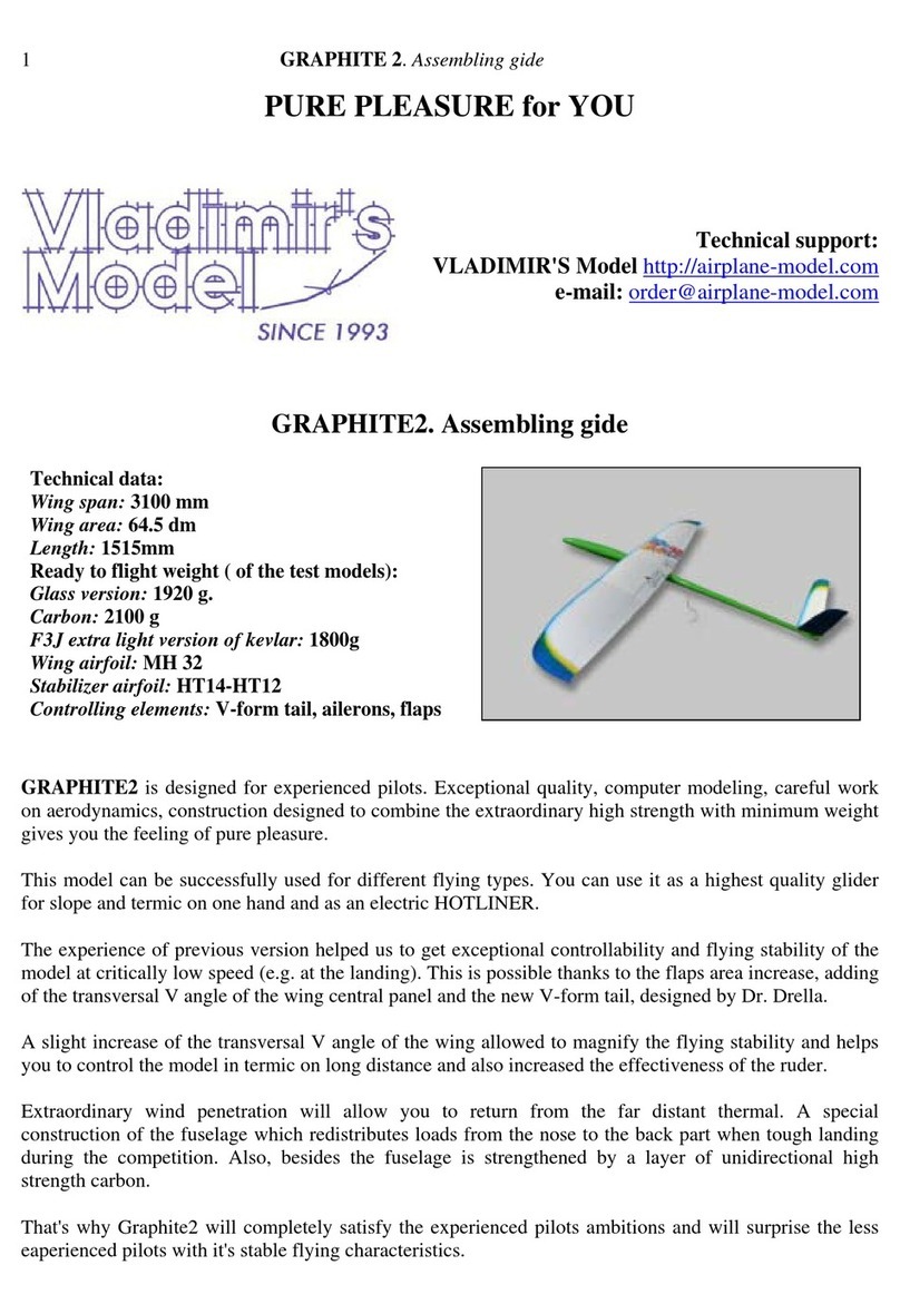 Vladimir's Models GRAPHITE 2 User manual