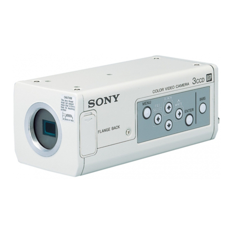 Sony DXC-390 User manual