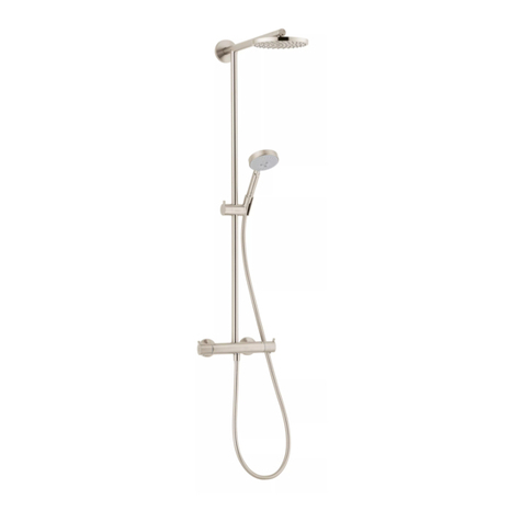 Hans Grohe Raindance Showerpipe 27165-1 Series Instruction Manual Hans Grohe Raindance Showerpipe 27165-1 Series Instruction Manual