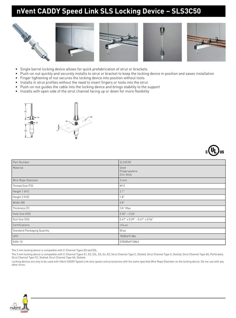 nvent SLS3C50 User manual