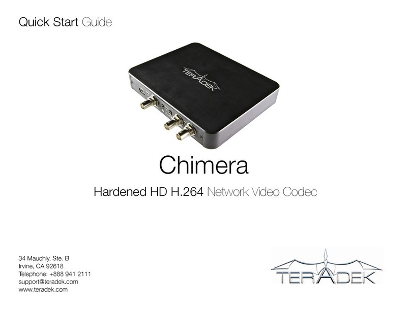 Teradek Chimera quick start guide