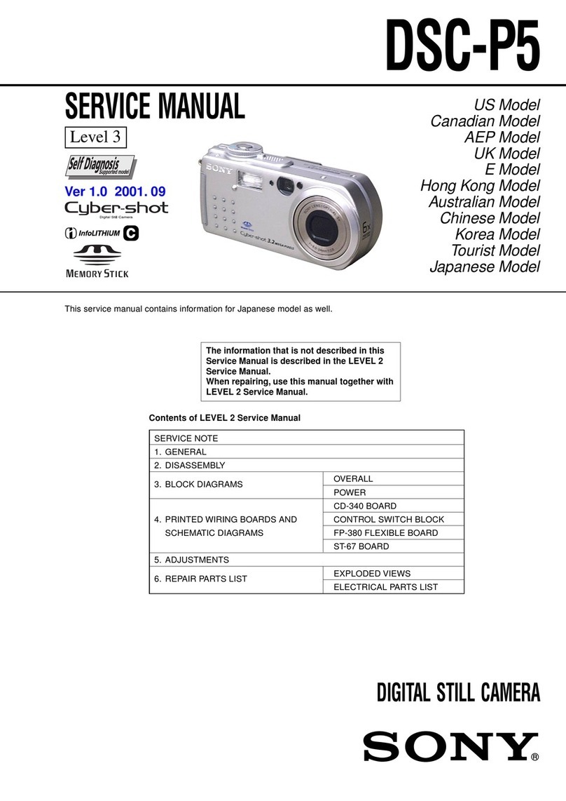 Sony Cyber-shot DSC-P5 User manual