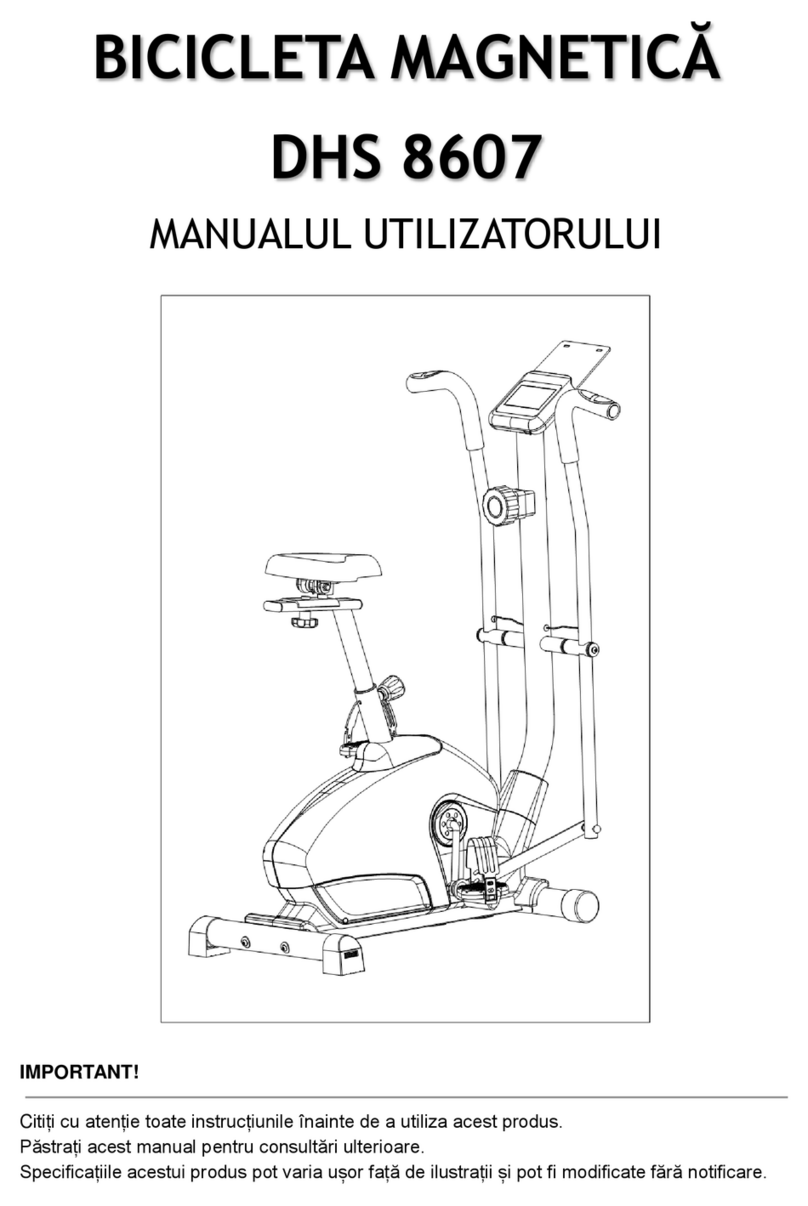 DHS Fitness 8607 owner's manual