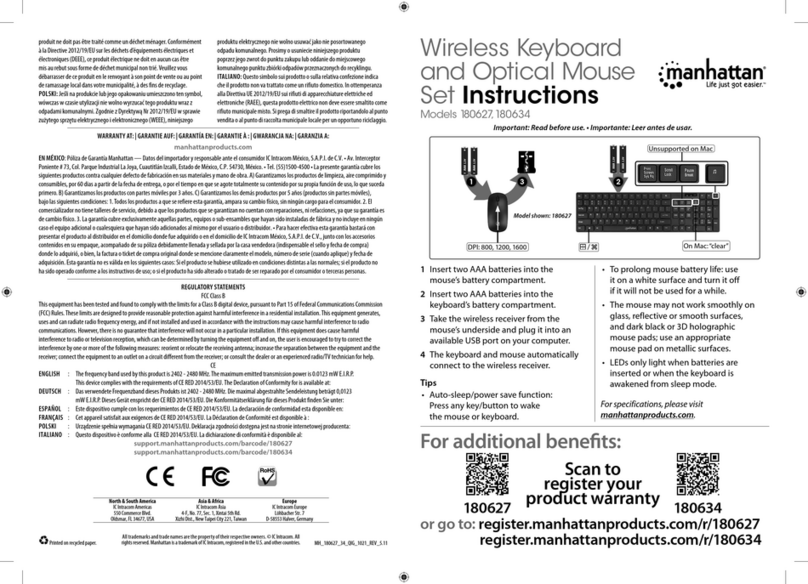 Manhattan 180627 instructions
