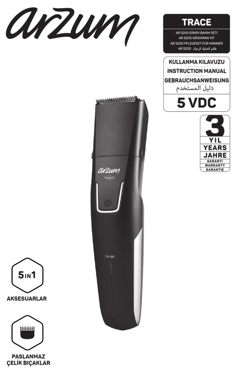Arzum TRACE AR5200 instruction manual