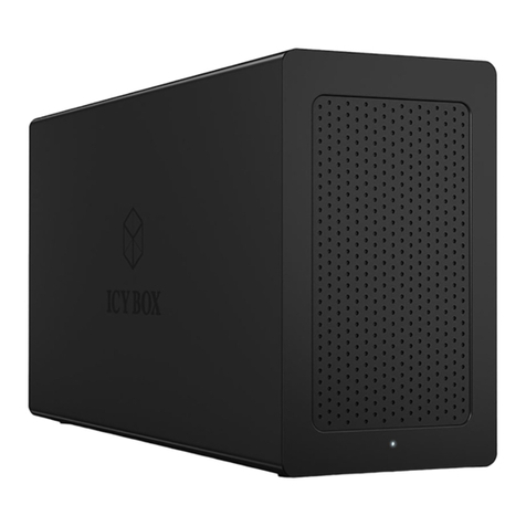 Icy Box Thunderbolt IB-3101-TB3 User manual