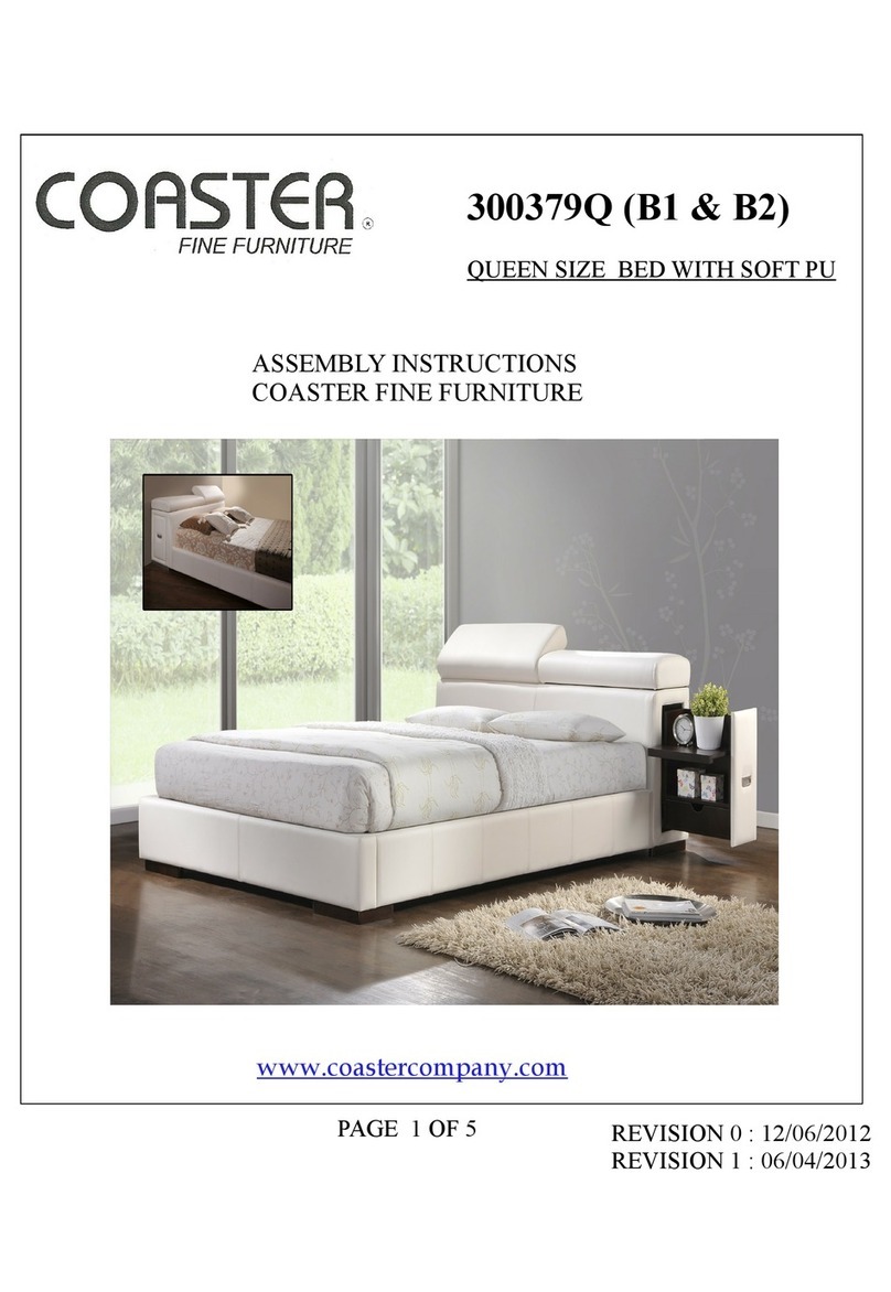 Coaster 300379Q B1 Assembly instructions
