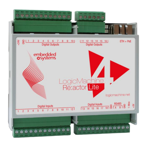 Embedded Systems LogicMachine Reactor Lite quick start guide