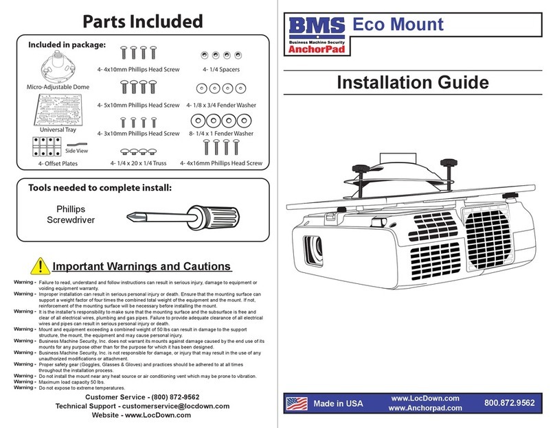BMS Eco Mount installation guide