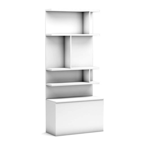 Multimo ROYAL BOOKCASE 100 A 502 Assembly instructions Multimo ROYAL BOOKCASE 100 A 502 Assembly instructions
